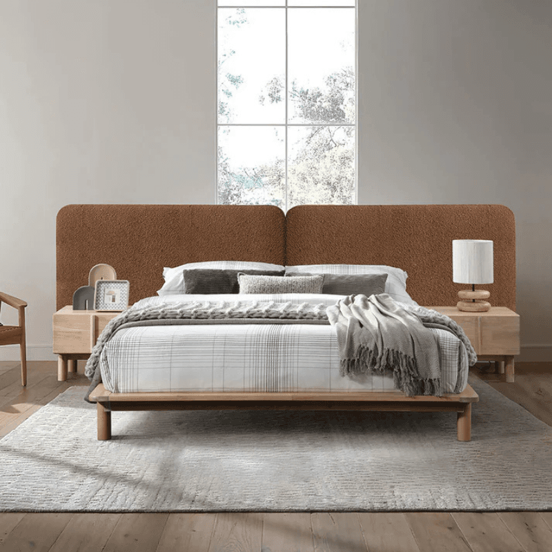 Le lit 160 * 200 cm + sommier + 2 chevets - Image 1