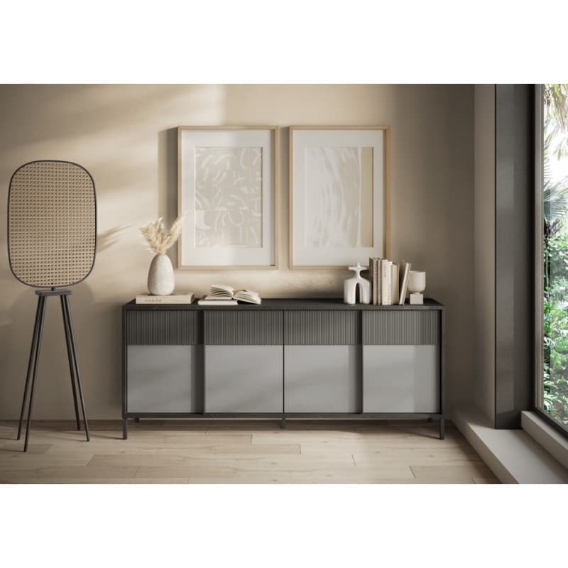 Buffet bas 4 portes. - Image 1