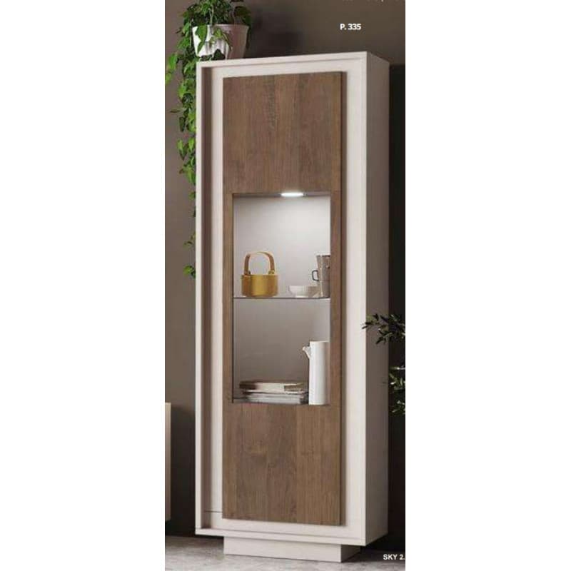 La vitrine 1 porte - cashmere / mercure - - Image 1
