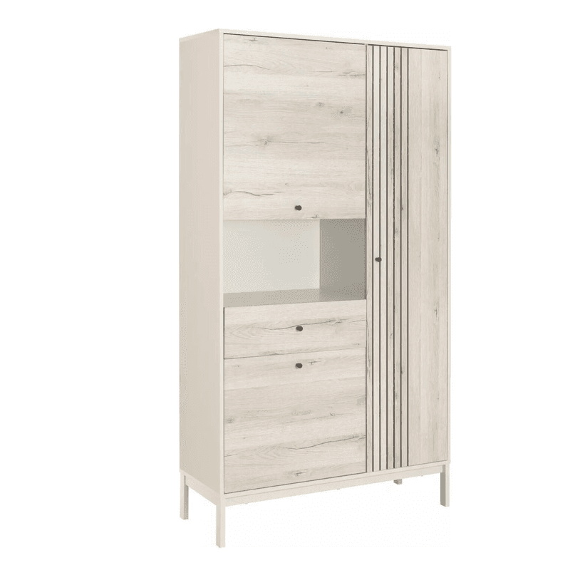 Étagère avec Tiroir et Portes – Style Contemporain - Image 1