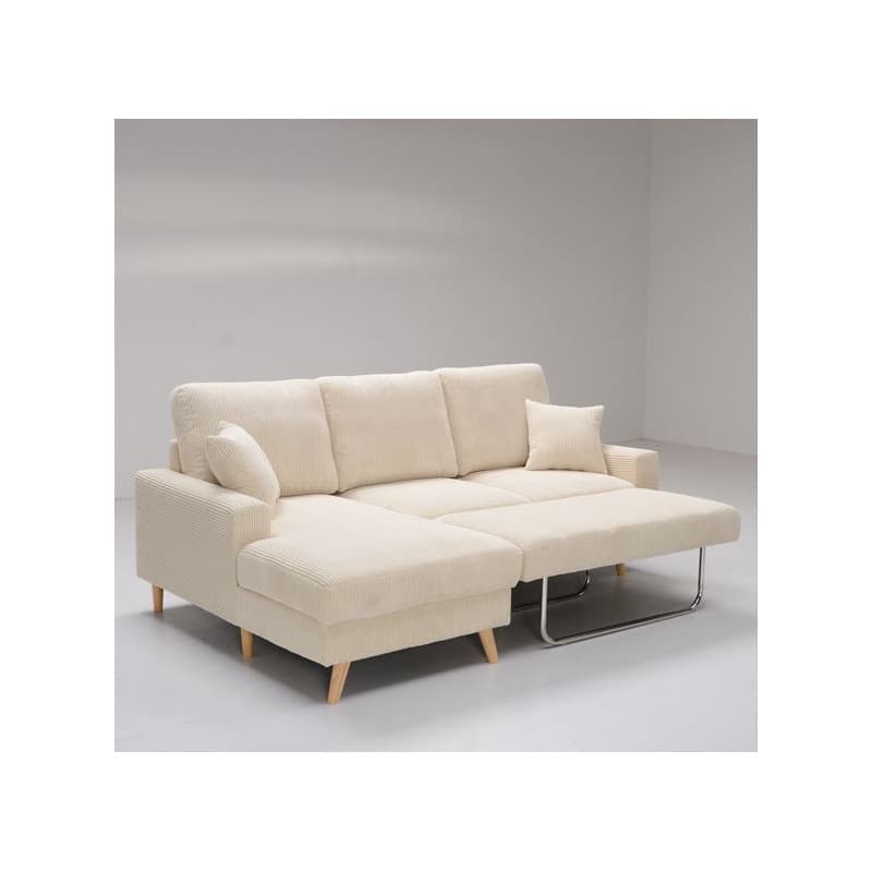 salon d'angle - convertible-lit + coffre de rangement - - Image 1