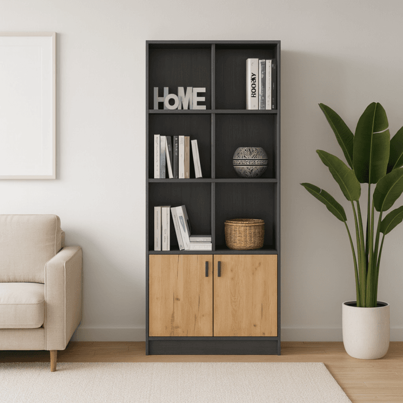 L’armoire 2 portes 4 niches. - Image 1