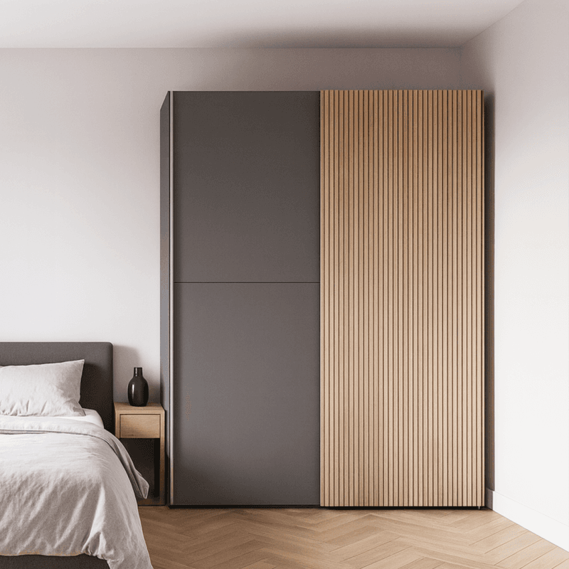 L'armoire 2 portes coulissantes. - Image 1