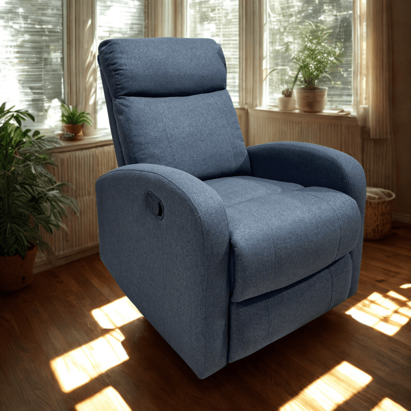 Fauteuil relax manuel - 2 coloris - Image 1