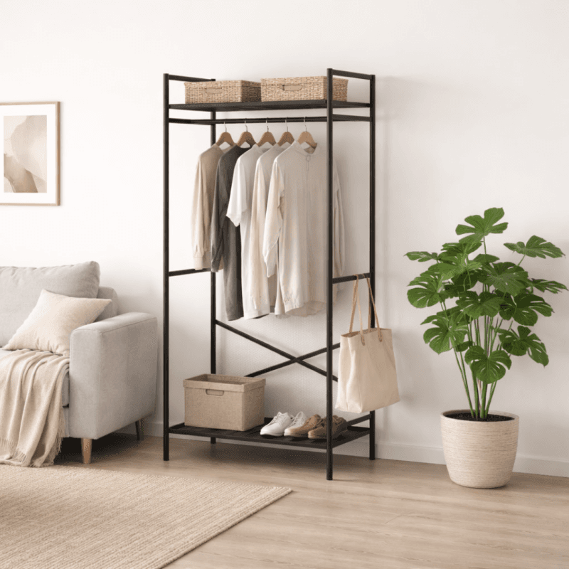 Le porte-vêtements. - Image 1