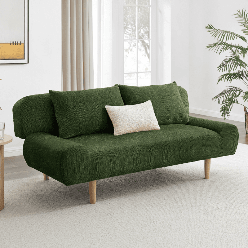 Banquette Convertible en Tissu - plusieurs coloris - - Image 1