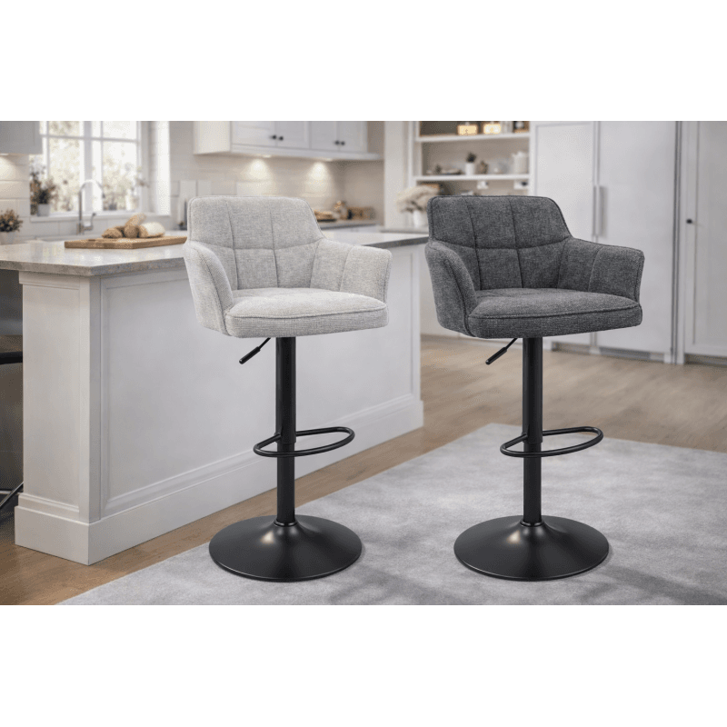 Tabouret de bar réglable –2 coloris au choix - - Image 1