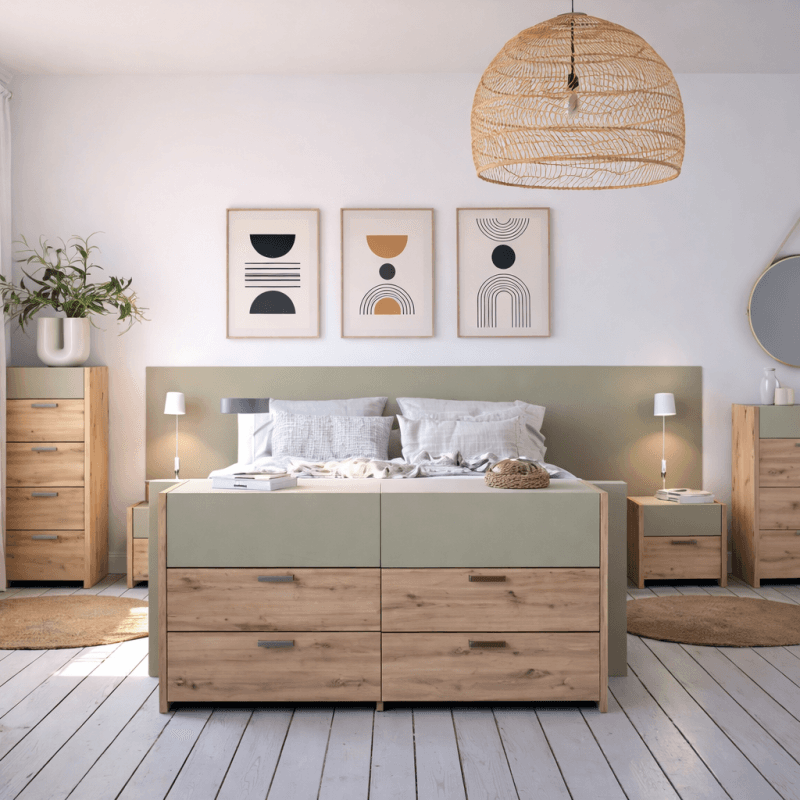 Commode 6 tiroirs - 2 coloris au choix - - Image 1
