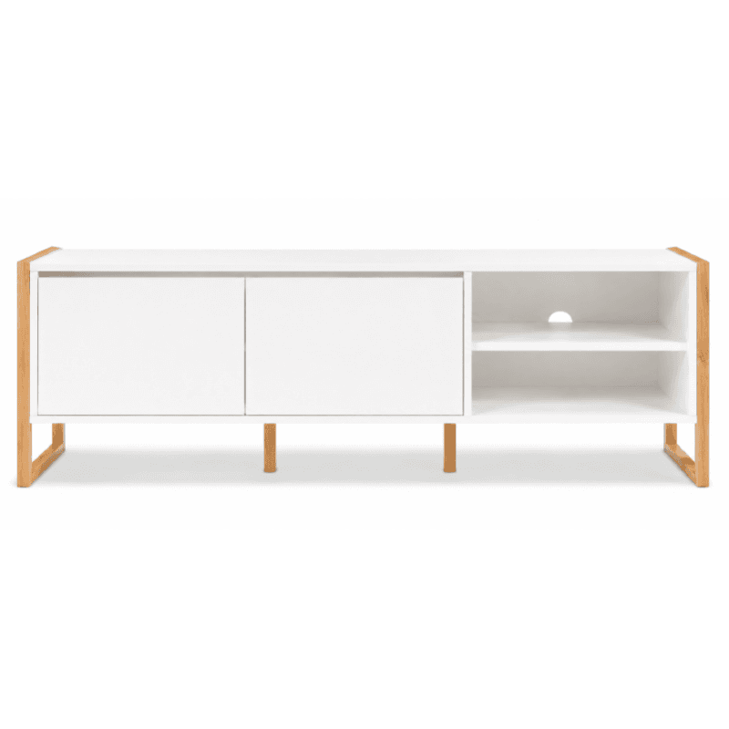Le meuble TV 2 portes 2 niches. - Image 1