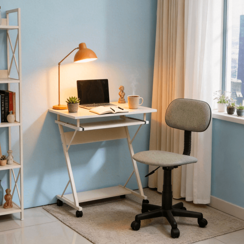 Pack bureau multimédia + chaise de bureau - Image 1