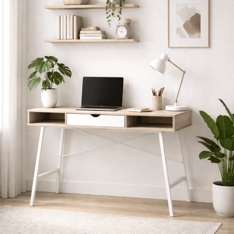 Le bureau - 2 coloris au choix , blanc ou noir - - Image 1
