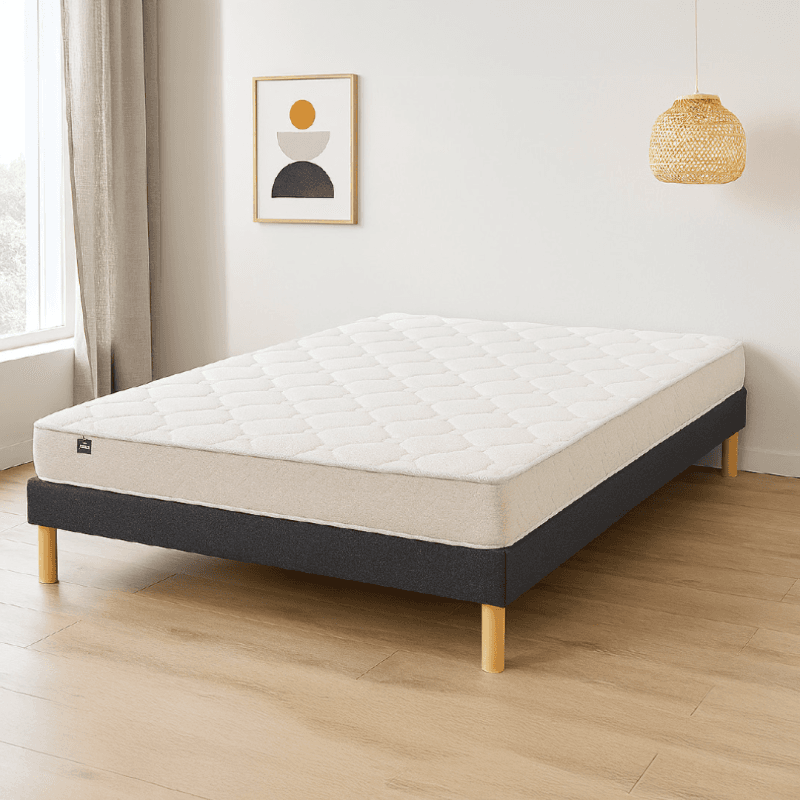 Le matelas 140 x 190 cm épaisseur 19 cm - accueil et confort ferme - Image 1