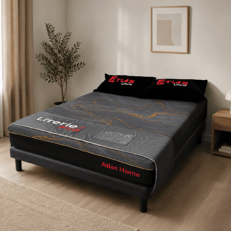 Matelas Premium à mémoire de forme épaisseur 24 cm 140 × 190 cm