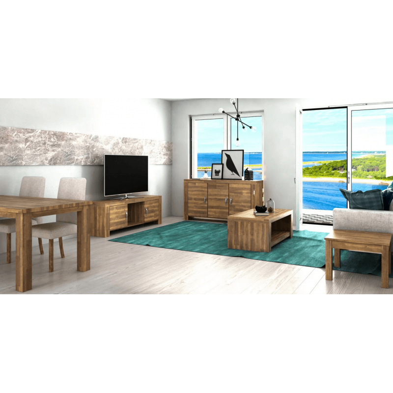 Meuble TV en bois massif - Image 1