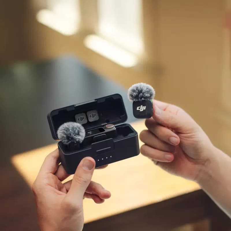 DJI Mic 3 (2 émetteurs + 1 récepteur + étui de chargement) - Image 2