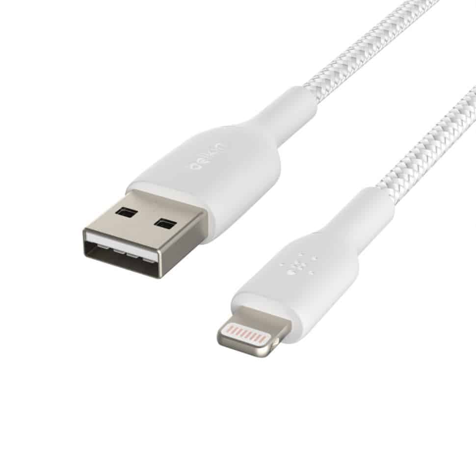 Câble Belkin Tressé MFI - Lightning / USB-A 1M - Image 1