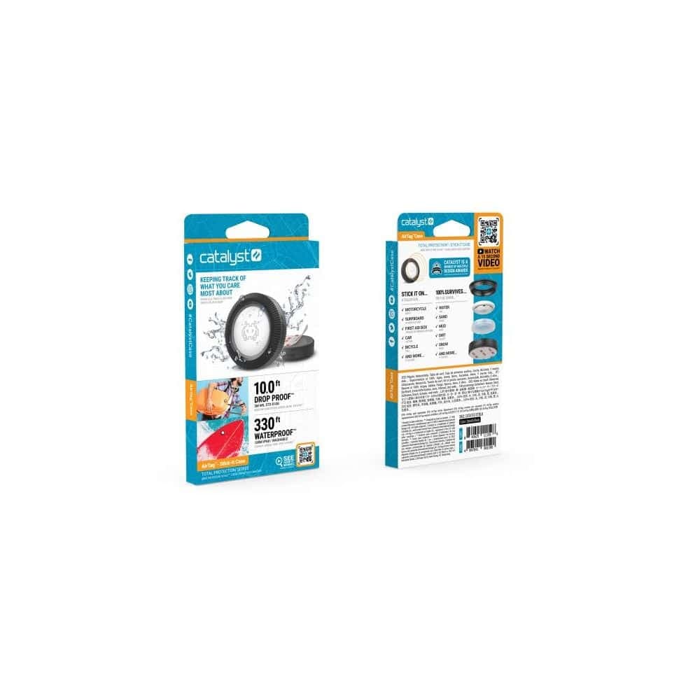 Catalyst Total Protection Stick-It AirTag Noir - Image 2