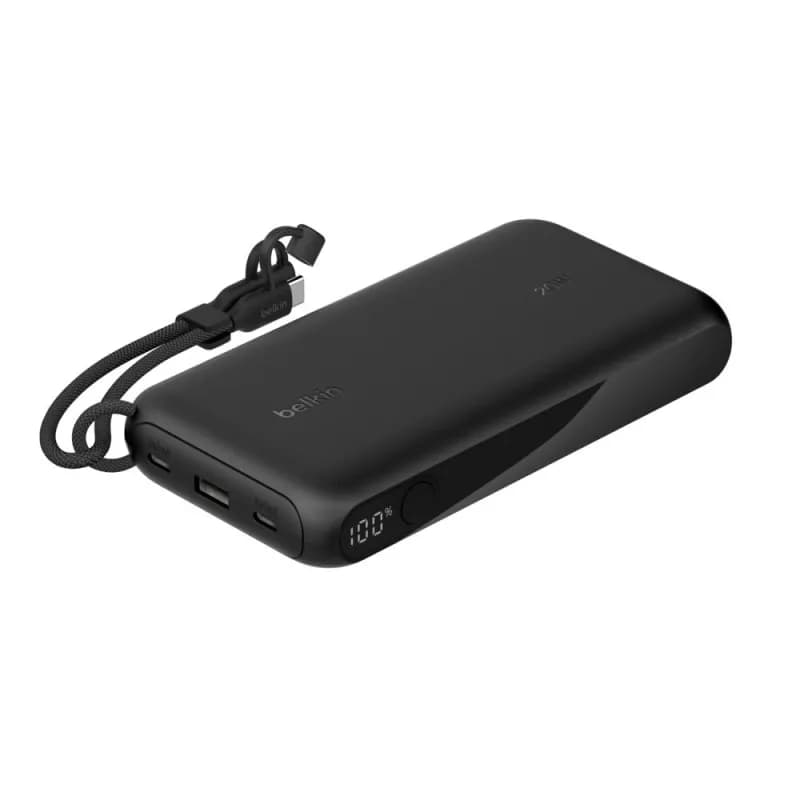 Belkin Batterie externe 20K noir avec écran intégré - Image 1