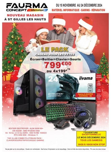 LE PACK CADEAU POUR LES FÊTES