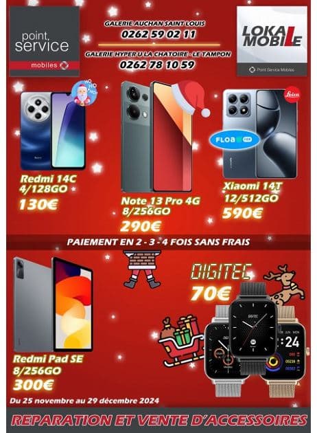 RÉPARATION ET VENTE D’ACCESSOIRES