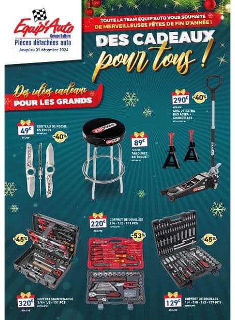 DES CADEAUX POUR TOUS
