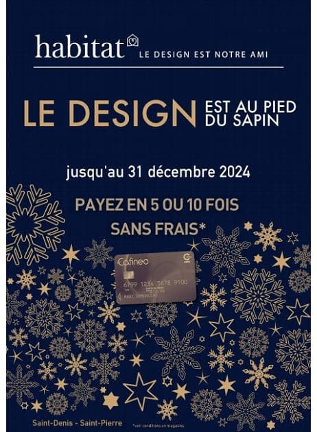 LE DESIGN EST AU PIED DU SAPIN