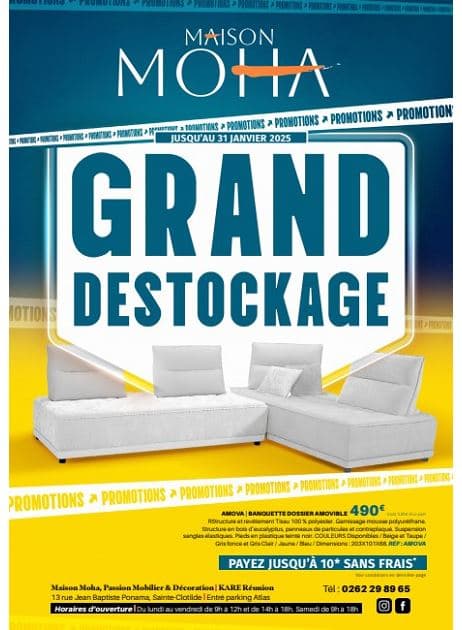 GRAND DESTOCKAGE