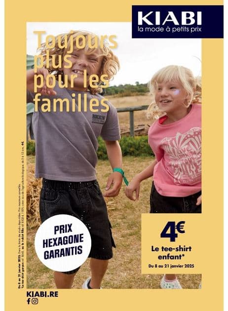 TOUJOURS PLUS POUR LES FAMILLES