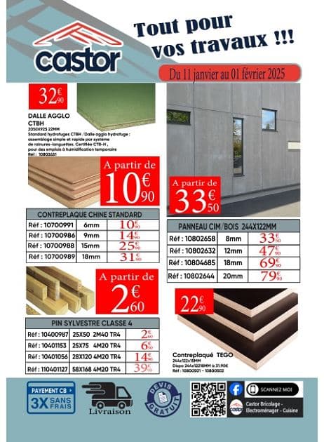 TOUT POUR VOS TRAVAUX