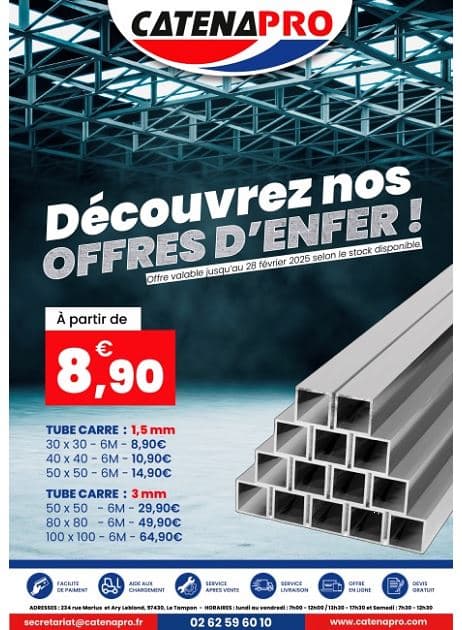 DÉCOUVREZ NOS OFFRES D'ENFER