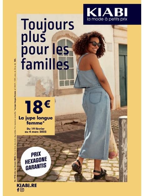 TOUJOURS PLUS POUR LES FAMILLES