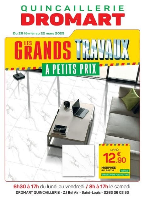 LES GRANDS TRAVAUX A PETITS PRIX