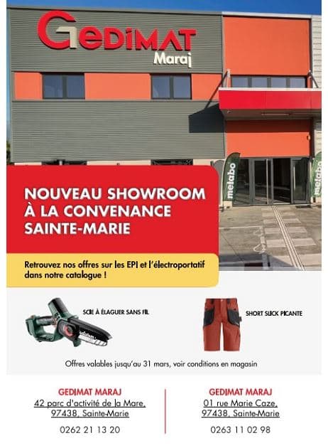NOUVEAU SHOWROOM À LA CONVENANCE SAINTE-MARIE