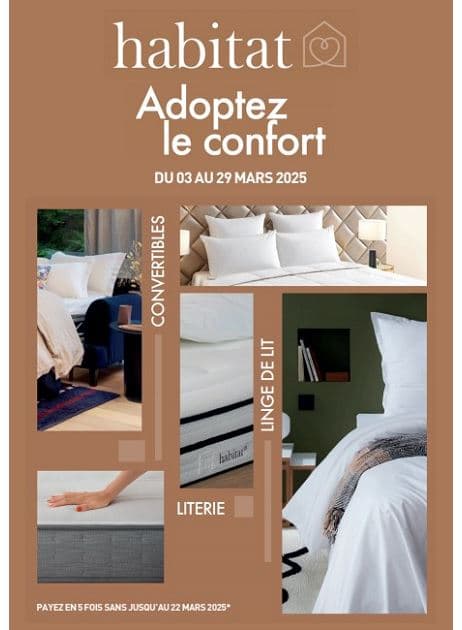 ADOPTEZ LE CONFORT