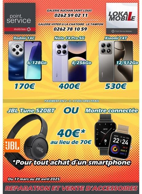 REPARATION ET VENTE D'ACCESSOIRES