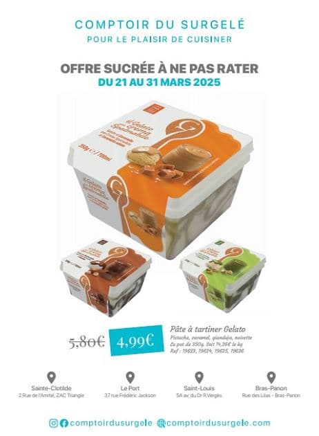 OFFRE SUCRÉE À NE PAS RATER