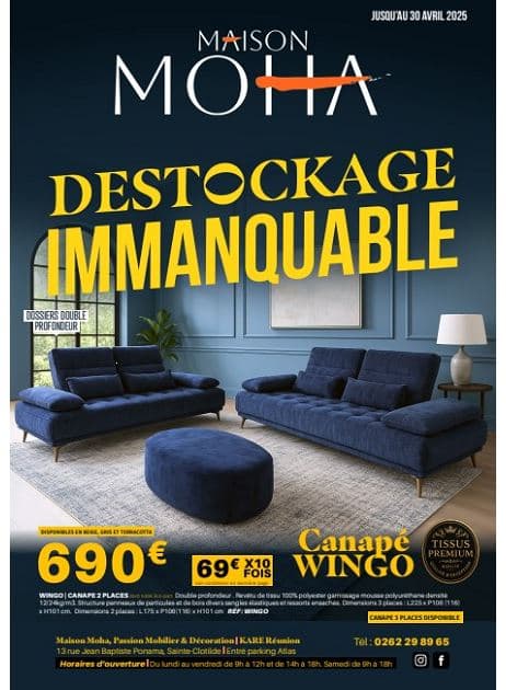 DESTOCKAGE IMMANQUABLE