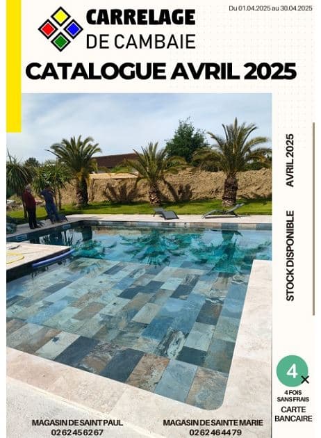 CATALOGUE AVRIL 2025