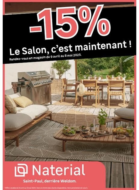 LE SALON, C’EST MAINTENANT !