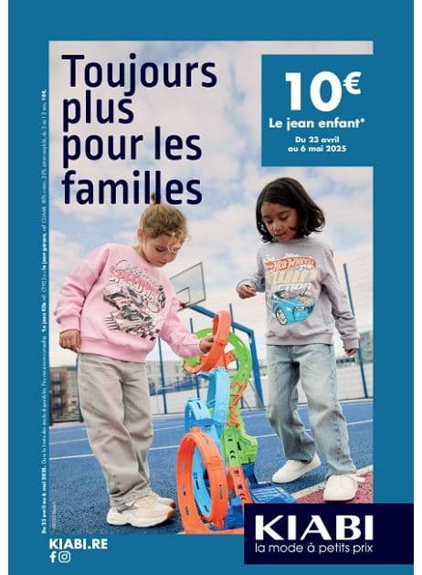 TOUJOURS PLUS POUR LES FAMILLES