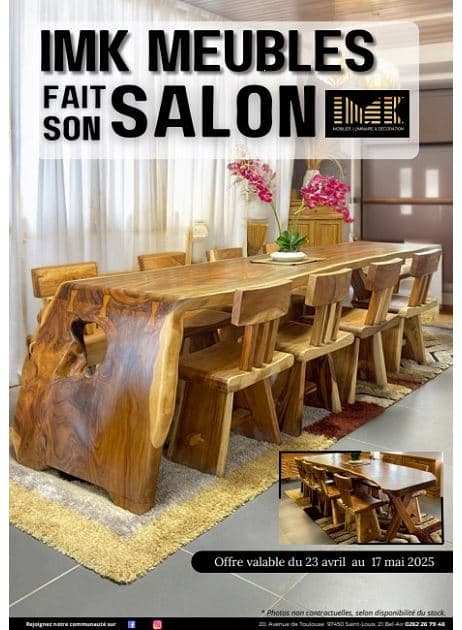 IMK MEUBLES FAIT SON SALON