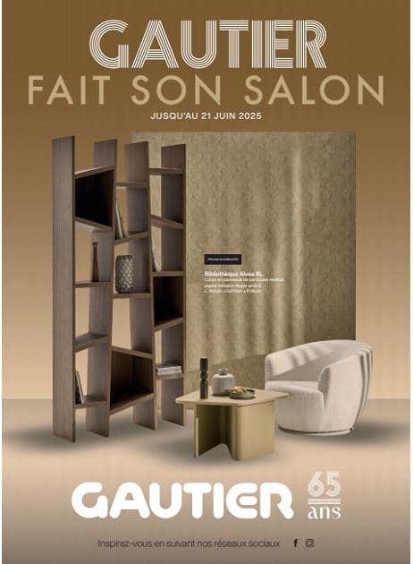 GAUTIER FAIT SON SALON