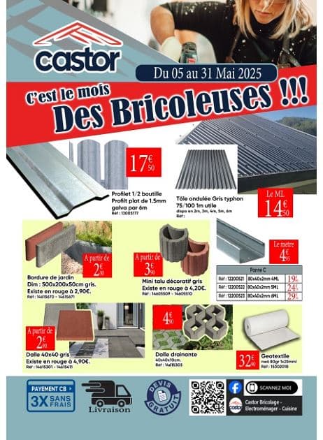 C'EST LE MOIS DES BRICOLEUSES
