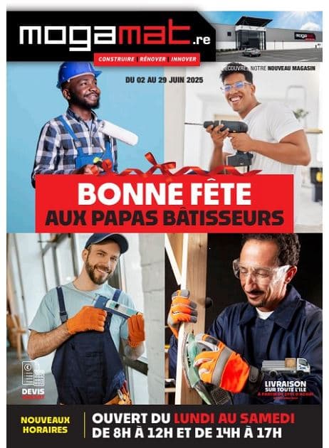 BONNE FÊTE AUX PAPAS BÂTISSEURS