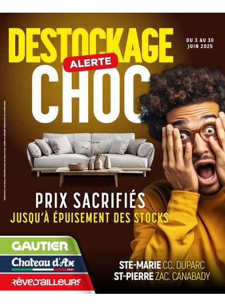 DESTOCKAGE CHOC