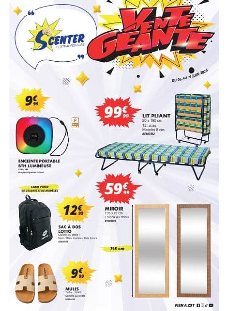 VENTE GÉANTE