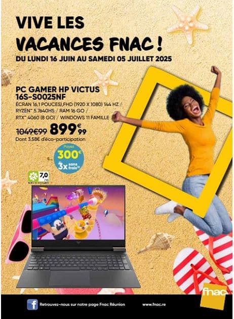 VIVE LES VACANCES FNAC