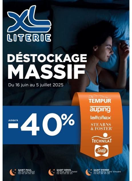 DESTOCKAGE MASSIF