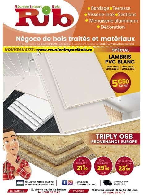RÉUNION IMPORT BOIS