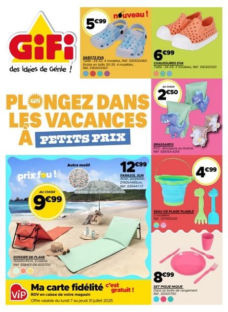 PLONGEZ DANS LES VACANCES À PETITS PRIX